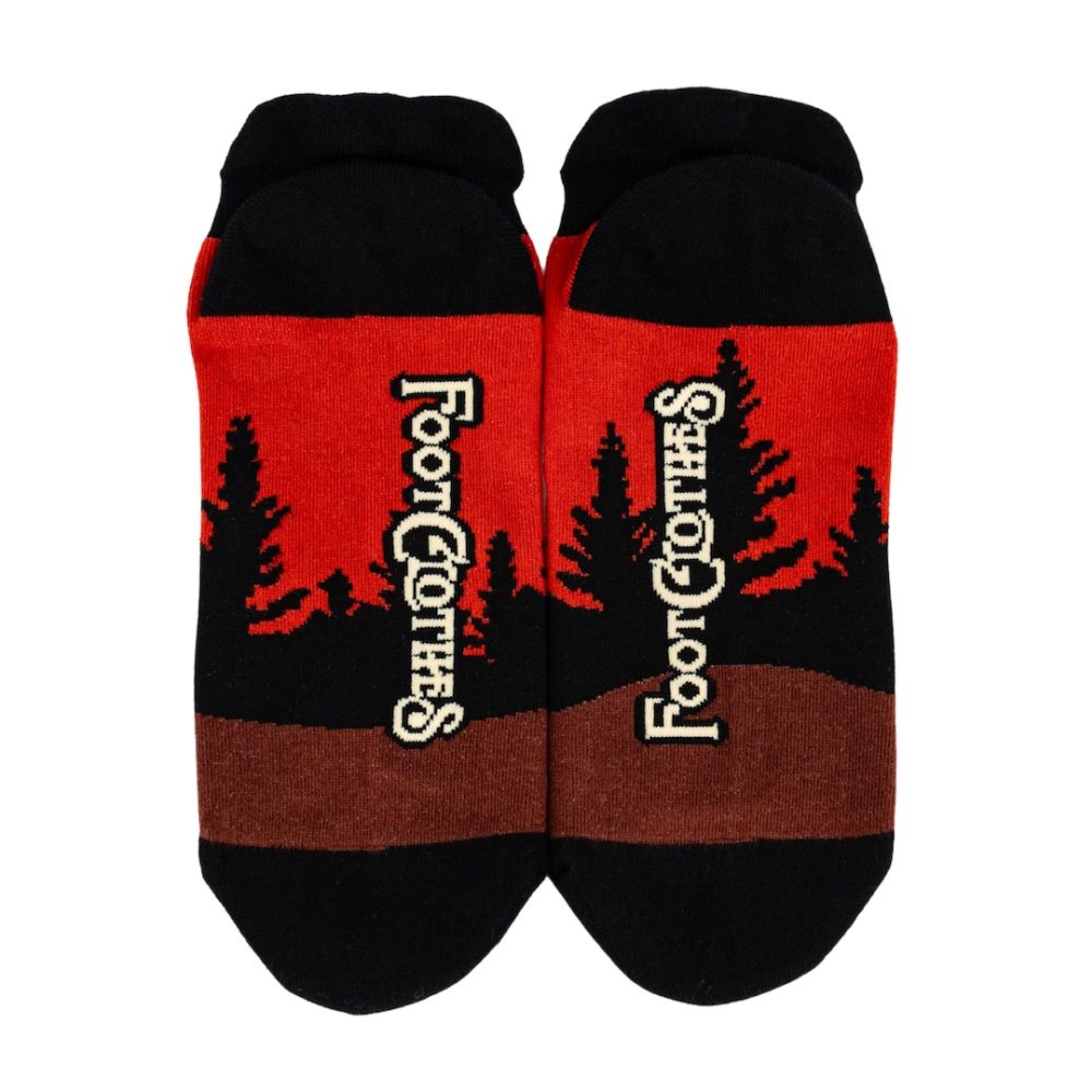 Footclothes - Cute Bigfoot Ankle Split L/R Design Ankle socks - Multicolours